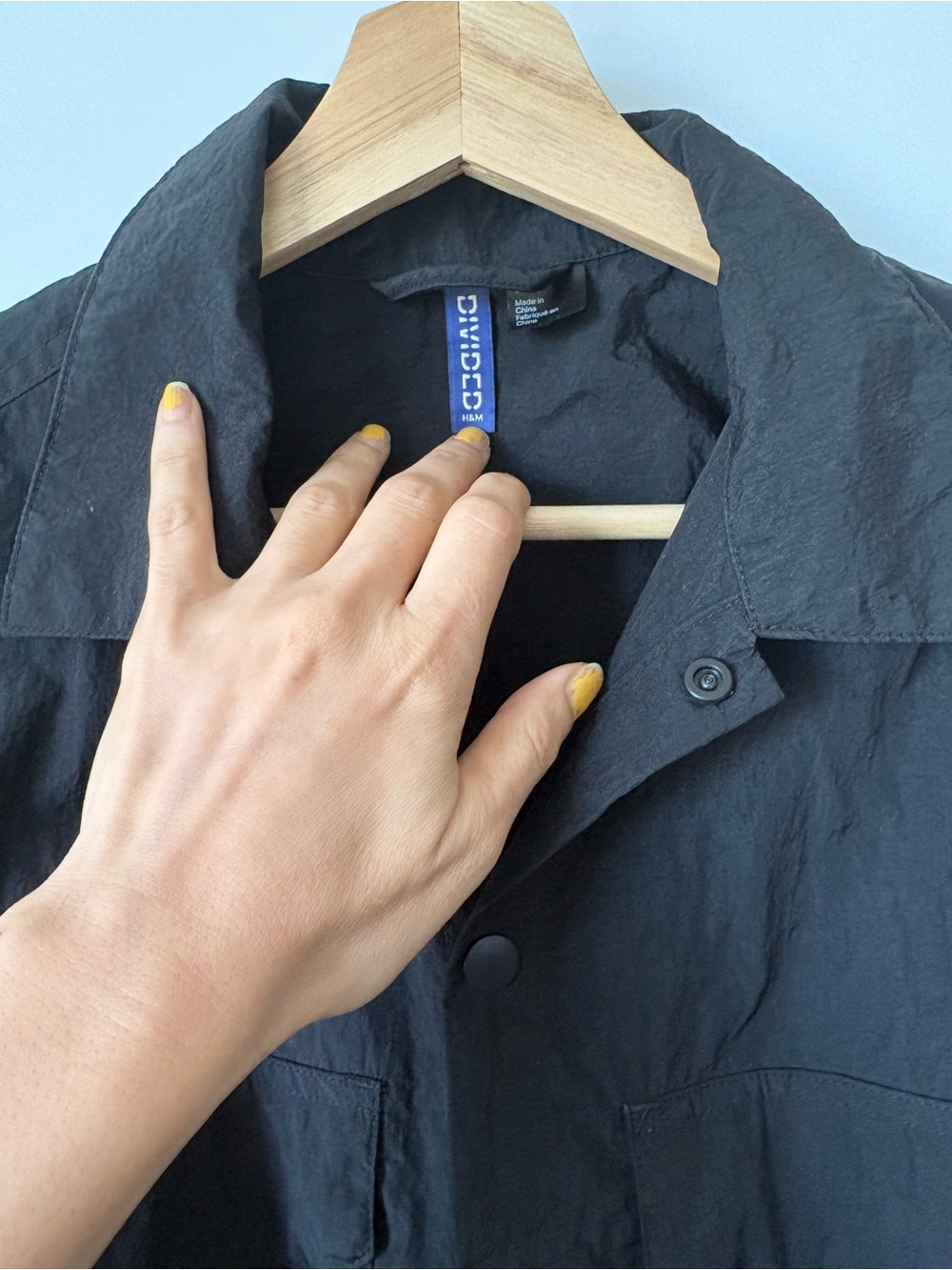 Divided Black Lightweight Utility Shirt Jacket - Picture 2 of 5